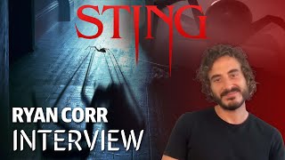 Ryan Corr on chasing evil spiders in Sting movie