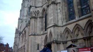 Los sonidos en el York Minster...aunque los chicos no dejan!