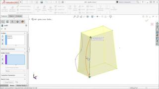 Lofts - Guide Curves in SOLIDWORKS 2016