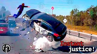 When Cops Surprise Stupid Criminals | Dashcam Police Chase