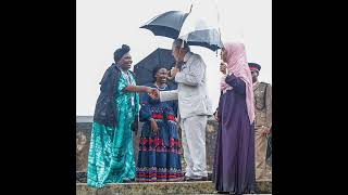 Their Majesties Vist UNESCO Heritage Site, Fort Jesus In Mombasa