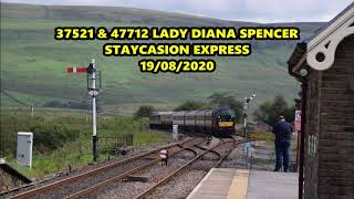 37521 & 47712 Lady Diana Spencer Staycasion Express 19/08/2020