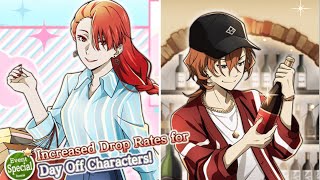 [BSD] Day off characters scout summon part 2.