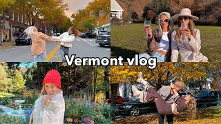 VLOG: weekend in Woodstock, Vermont!