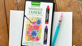 Crayola Signature Watercolor Crayons