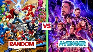 Random vs avenger #shorts #marvel #dc #marvelvsdc #viral #mcu