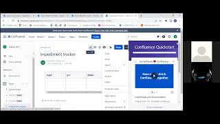 Simple Impediment Tracker in Confluence