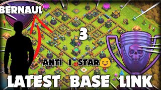 New Top 2 TH14 Legend Base of Global Rank 3 Bernaul With Link || anti 3 star th14 legendBase