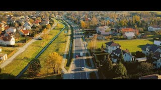 Kolbuszowa - Z Powietrza 04.11.2017 ( dji spark test footage )