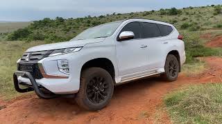 Traction Control needs a steady foot on the throttle - Pajero Sport.  www.protea4x4.co.za