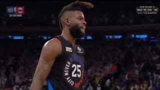 Reggie Bullock Fires Back-to-back 3’s to Tie the Game vs Hawks!