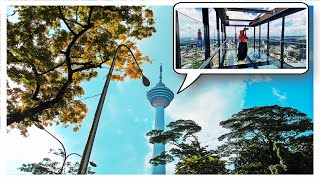 Walk around Kuala Lumpur popular landmark - KL Tower | Sky Deck View