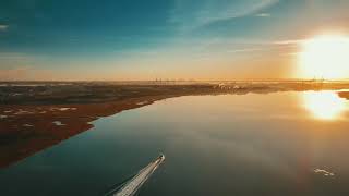 Sunrise in Charleston 4K Drone Video