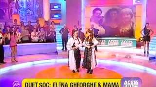 Elena Gheorghe - Toata lumea ma intreaba (at Antena 1) feat Marioara Man Gheorghe