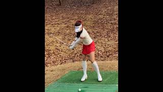 Perfect!! Left hip = cleared! #golf #short #golfbabes #golfgirl #girlthatgolf #golfqueen