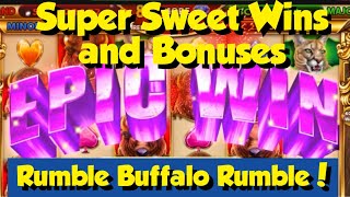 🦬 Must See! Rumble Buffalo Rumble! Chumba Online Slot Play: Stampede Fury 2! 🎰 So Many Bonuses 🎁”