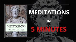 5-Minute Summary: Meditations by Marcus Aurelius - Timeless Wisdom for Inner Peace