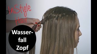 Wasserfall Zopf Tutorial: So kannst du dir die elegante Frisur selber machen