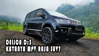 Kita TEST MPV RASA SUV MITSUBISHI DELICA D:5 CVT KE PUNCAK PASIR DATAR GALUNGGUNG Part 1