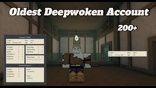 The OLDEST build in Deepwoken ROBLOX