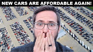 WOOHOO! New Cars Are Finally Affordable Again!