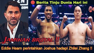 Tinju Dunia Hari Ini‼️Eddie Hearn Perintahkan Anthony Joshua hadapi Zhilei Zhang | Tinju Dunia 2023