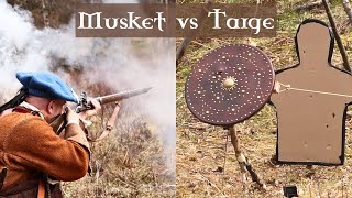 Is a Highlander Shield Bulletproof? Targe vs Flintlock Musket & Pistol - Historical Myth Busting