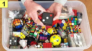 Part 1: My oldest box of Twisty / Rubik's type puzzles (1978 - )