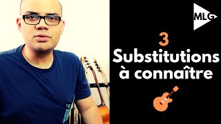 3 Substitutions d'accord à connaître absolument