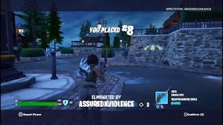 Zero builds solo 8th place (fortnite season 5) Pt 2