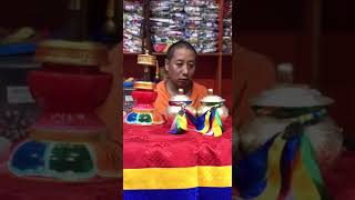 Blessing Ceremony for the Vases of Wealth by Wangyal Lama from Tibet