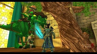 AQ3D Battleon Museum Exhibit: Shadowguard, Deadwood, Sword in the Stone, Sneevil & King Sneed #aq3d