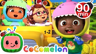 Halloween Wheels on the Bus | Cody and Friends! Sing with CoComelon