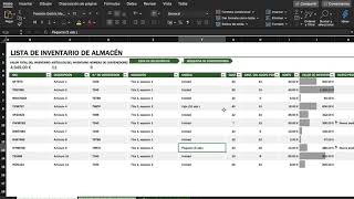 [EXCEL] Como llevar inventario de productos de forma rápida y fácil