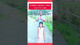 রান্না করতে আমার এক ঘন্টা সময় লাগে || Daily use sentences #spokenenglish #shortsvideo #viral