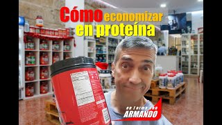 Escoge el mejor precio de proteína