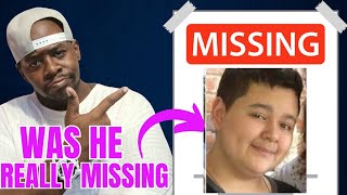 Mother Reported Her Son Was Missing and he was in on it