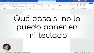 Cómo poner la "ñ" en la computadora/ laptop en Windows 10 y 11