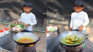 A Smart Little Chef in the Countryside: Heng's Chicken Thighs Recipe