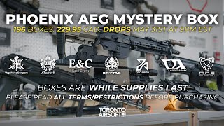 PHOENIX AEG MYSTERY BOX. 229.95 CAD. Drops MAY 31ST 9PM ONLINE.