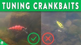 Tune A Crankbait: Adjusting Your Crankbait to Run Straighter!