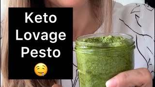 #keto Lovage Pesto to die for #ketodiet ##ketorecipes