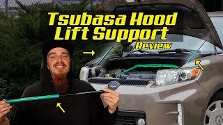 Scion xB Hood Lift Support Install and Review