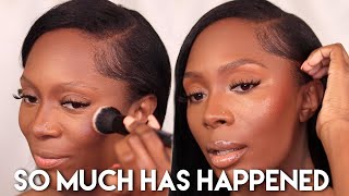 I STARTED MY OWN COSMETICS BRAND + Microinfluencer Brand Deals | CHIT CHAT GRWM | thefashionceesta