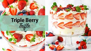 Triple Berry Trifle