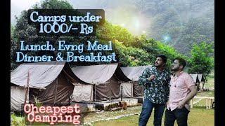 Camping in Rishikesh - Ultimate Food with Born Fire - Best Location - Part 2 -Ek safar