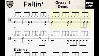 Fallin’ Trinity Rock & Pop Drums Grade 2