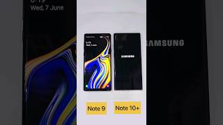 Samsung Note 9 Vs Note 10 Plus boot speed test #samsung #youtubeshorts #shorts