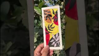 How to make a bookmark | Easy Paper Bookmark | Diy #shorts #youtubeshorts #bookmark #viral