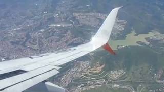 Landing - AeroMexico 737 XA-AMB - Lima (LIM) - Mexico City (MEX)